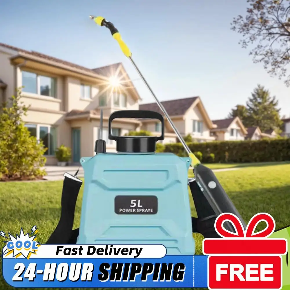 5L Shoulder Pesticide Sprayer Automatic Sprayer Bottle USB Rechargeable Garden Water Sprayer Lawn Sprinkler for Glass Cleaning
5L Shoulder Pesticide Sprayer Automatic Sprayer Bottle USB Rechargeable Garden Water Sprayer Lawn Sprinkler for Glass Cleaning