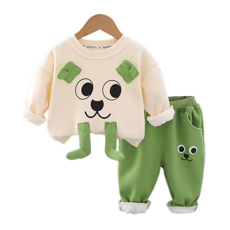 New Autumn Winter Baby Clothes Set Children Boys Thick T-Shirt Pants 2Pcs/Sets Toddler Clothing Infant Costume Kids Tracksuits
New Autumn Winter Baby Clothes Set Children Boys Thick T-Shirt Pants 2Pcs/Sets Toddler Clothing Infant Costume Kids Tracksuits