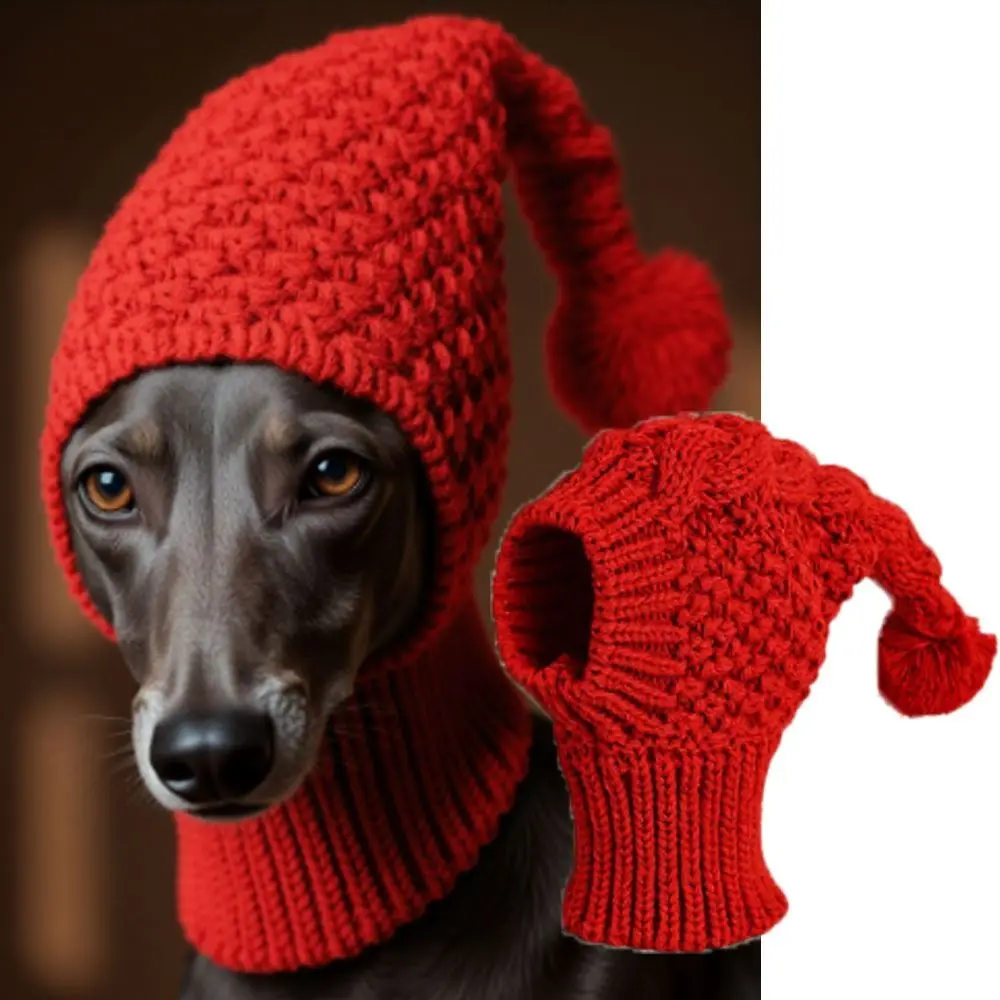 New Knitted Dog Knitted Hat Red Color Yarn Puppy Hood Neck Headband Protector Solid Color Warm Head Wrap with Ears Cover
New Knitted Dog Knitted Hat Red Color Yarn Puppy Hood Neck Headband Protector Solid Color Warm Head Wrap with Ears Cover