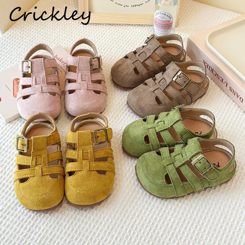 Solid PU Children Flats Shoes Summer Buckle Cork Toddler Girls Boys Gladiator Sandals Hook Loop Closed Toe Kids Cork Shoes
Solid PU Children Flats Shoes Summer Buckle Cork Toddler Girls Boys Gladiator Sandals Hook Loop Closed Toe Kids Cork Shoes