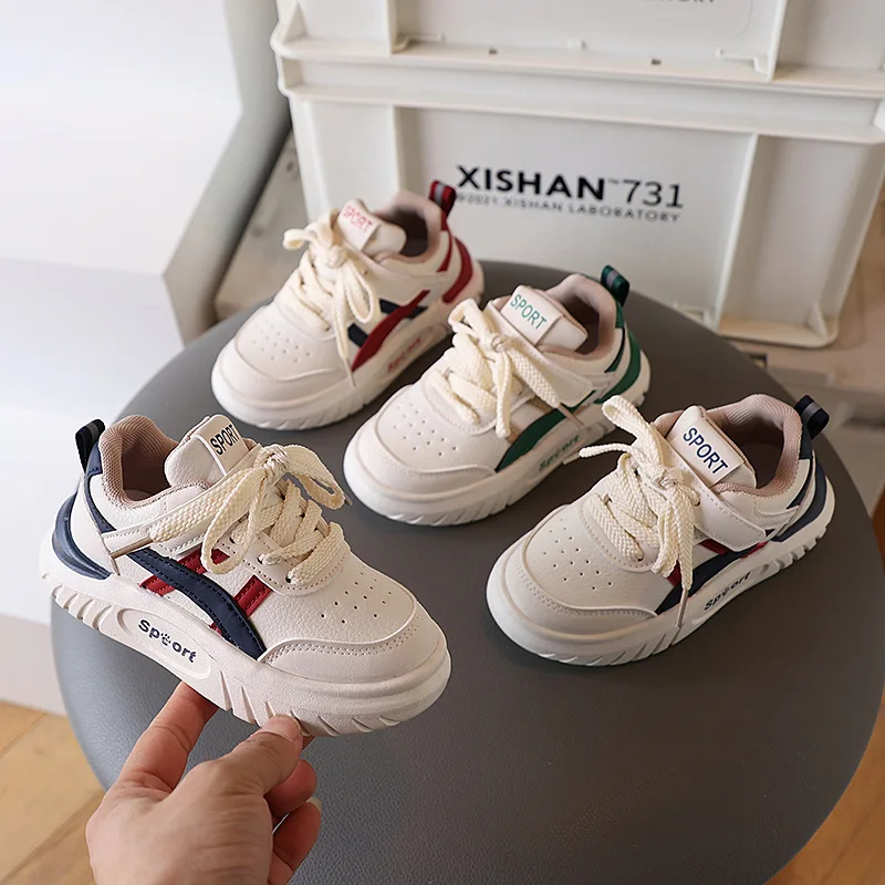 Children's White Casual Sneakers Toddler Boys Girls Hook Loop Soft Sole School Shoes for Daily Outdoor Sports Wear 2026 Hot Sale
Children's White Casual Sneakers Toddler Boys Girls Hook Loop Soft Sole School Shoes for Daily Outdoor Sports Wear 2026 Hot Sale
