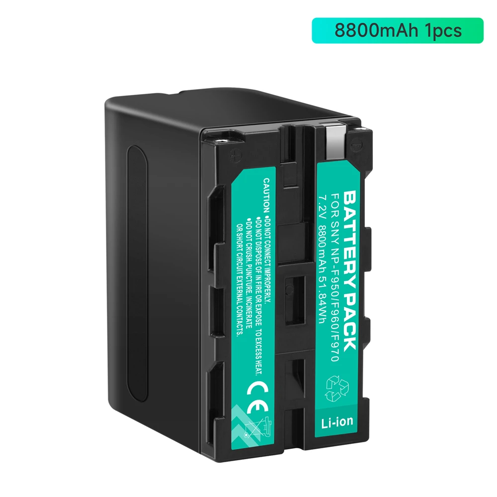 PALO 1 шт. 7,2 в 8800 мАч NP-F960 NP-F970 NP F960 F970 F950 батарея для Sony PLM-100 CCD-TRV35 MVC-FD91 MC1500C L10
PALO 1 шт. 7,2 в 8800 мАч NP-F960 NP-F970 NP F960 F970 F950 батарея для Sony PLM-100 CCD-TRV35 MVC-FD91 MC1500C L10
