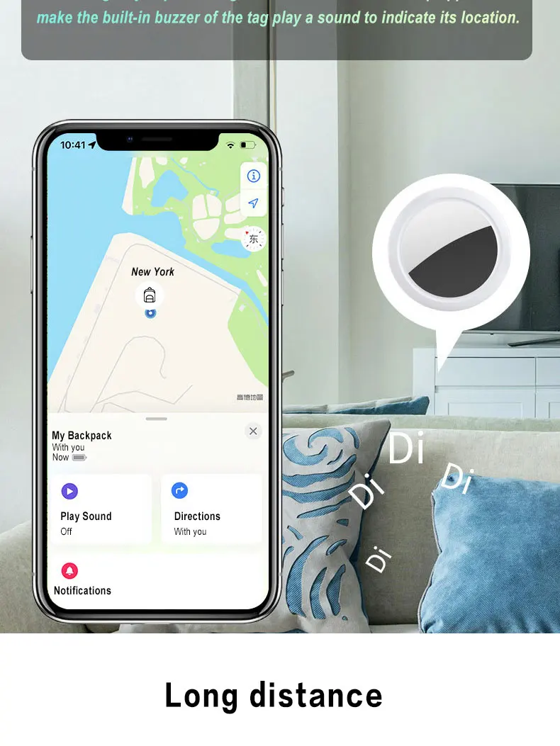 Global Positioning Anti-Loss Device. Remote Search for Anti-Loss Tag. Specialized Anti-Loss Alarm and Reminder for Apple Phones.
Global Positioning Anti-Loss Device. Remote Search for Anti-Loss Tag. Specialized Anti-Loss Alarm and Reminder for Apple Phones.
