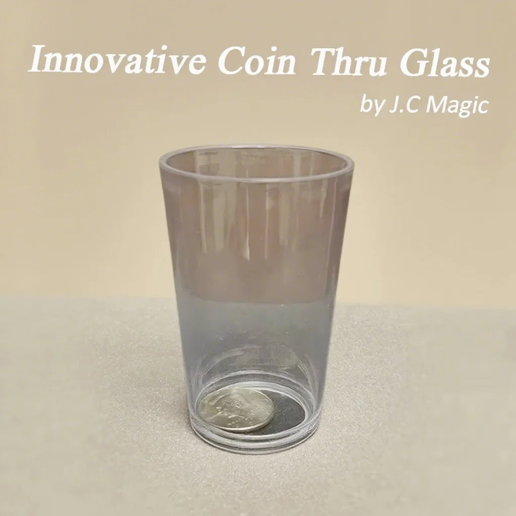 Innovative Coin Thru Glass by J.C Magic Tricks Signed Coin Penetrates into Cup Close up Stage Magia Gimmicks Mentalism Props
Innovative Coin Thru Glass by J.C Magic Tricks Signed Coin Penetrates into Cup Close up Stage Magia Gimmicks Mentalism Props