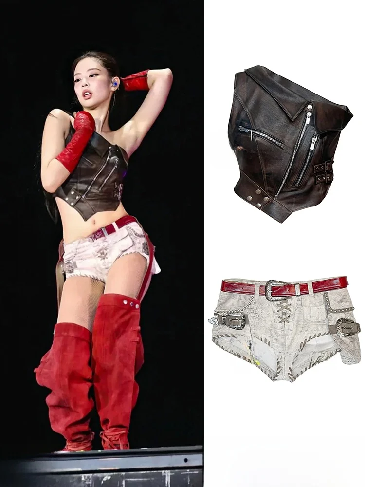 Jennie Golden Jump Performance Costume Jazz Dance Stage Outfit Women's Group Traditional National Ethnic Performance
Jennie Golden Jump Performance Costume Jazz Dance Stage Outfit Women's Group Traditional National Ethnic Performance