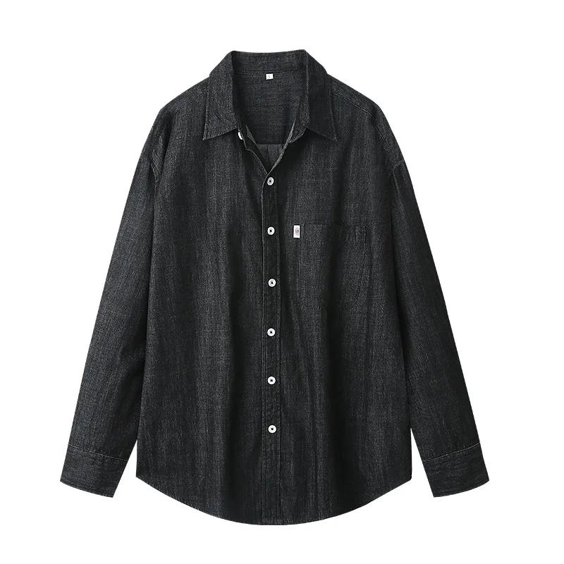 2026 Spring Summer Japanese Style Men's Slim Pocket Turn-down Collar Long Sleeve Casual Trendy Simple Basic Shirts Male Clothes
2026 Spring Summer Japanese Style Men's Slim Pocket Turn-down Collar Long Sleeve Casual Trendy Simple Basic Shirts Male Clothes