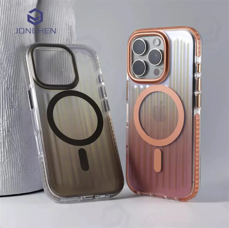 Laser Gradient For Magsafe Armor Case for iPhone 16 Pro Max 16plus Magnetic Wireless Charge Colorful Bumper Shockproof Cover Bag
Laser Gradient For Magsafe Armor Case for iPhone 16 Pro Max 16plus Magnetic Wireless Charge Colorful Bumper Shockproof Cover Bag
