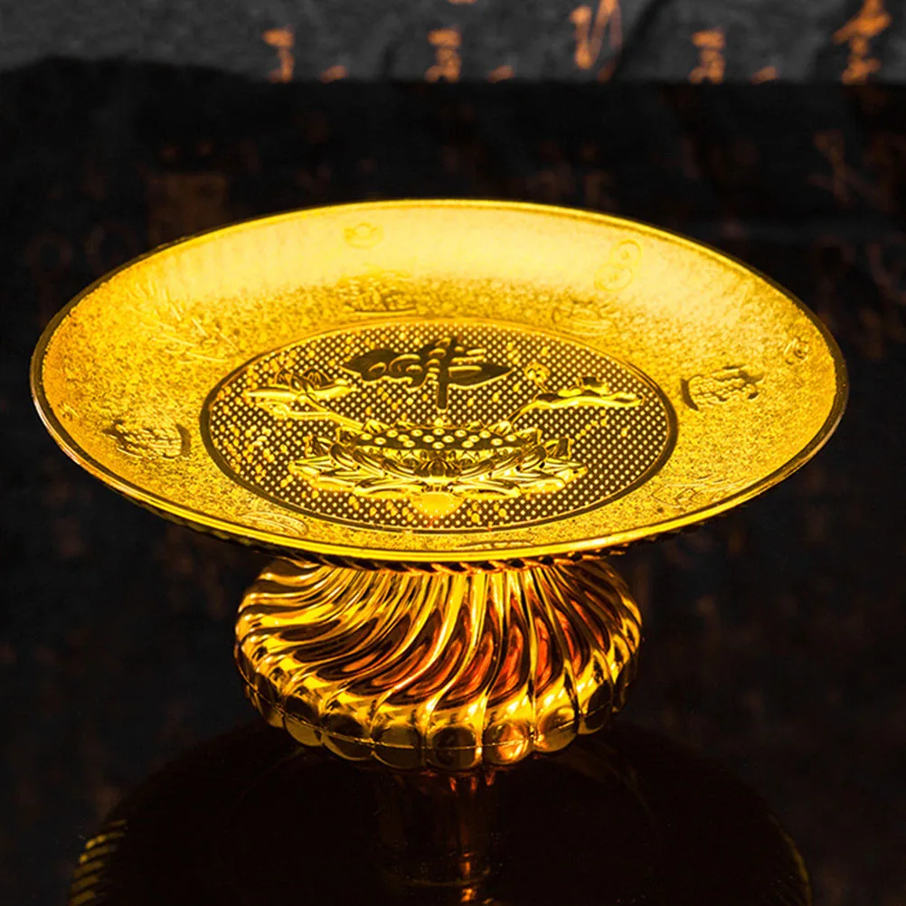 Golden Lotus Offering Plate Retro Food Tray Sacrifice Fruit Holder Classic Storage Trays Kitchen Facilities
Golden Lotus Offering Plate Retro Food Tray Sacrifice Fruit Holder Classic Storage Trays Kitchen Facilities