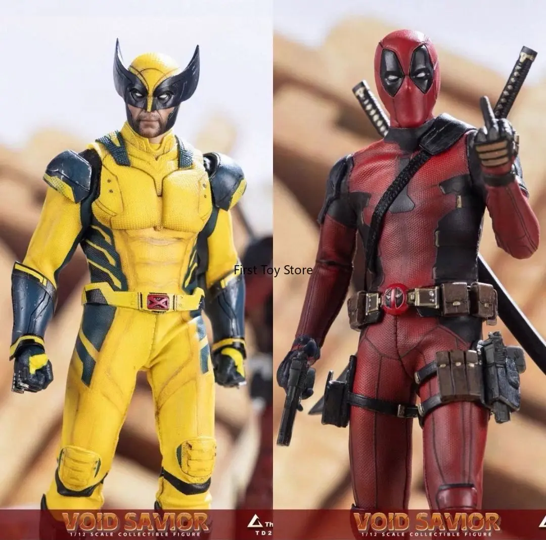 Original in-stock Thunder Toys Void Savior TD20232 Deadpool Wolverine 1/12 Action Figure Model Collectible Gift
Original in-stock Thunder Toys Void Savior TD20232 Deadpool Wolverine 1/12 Action Figure Model Collectible Gift