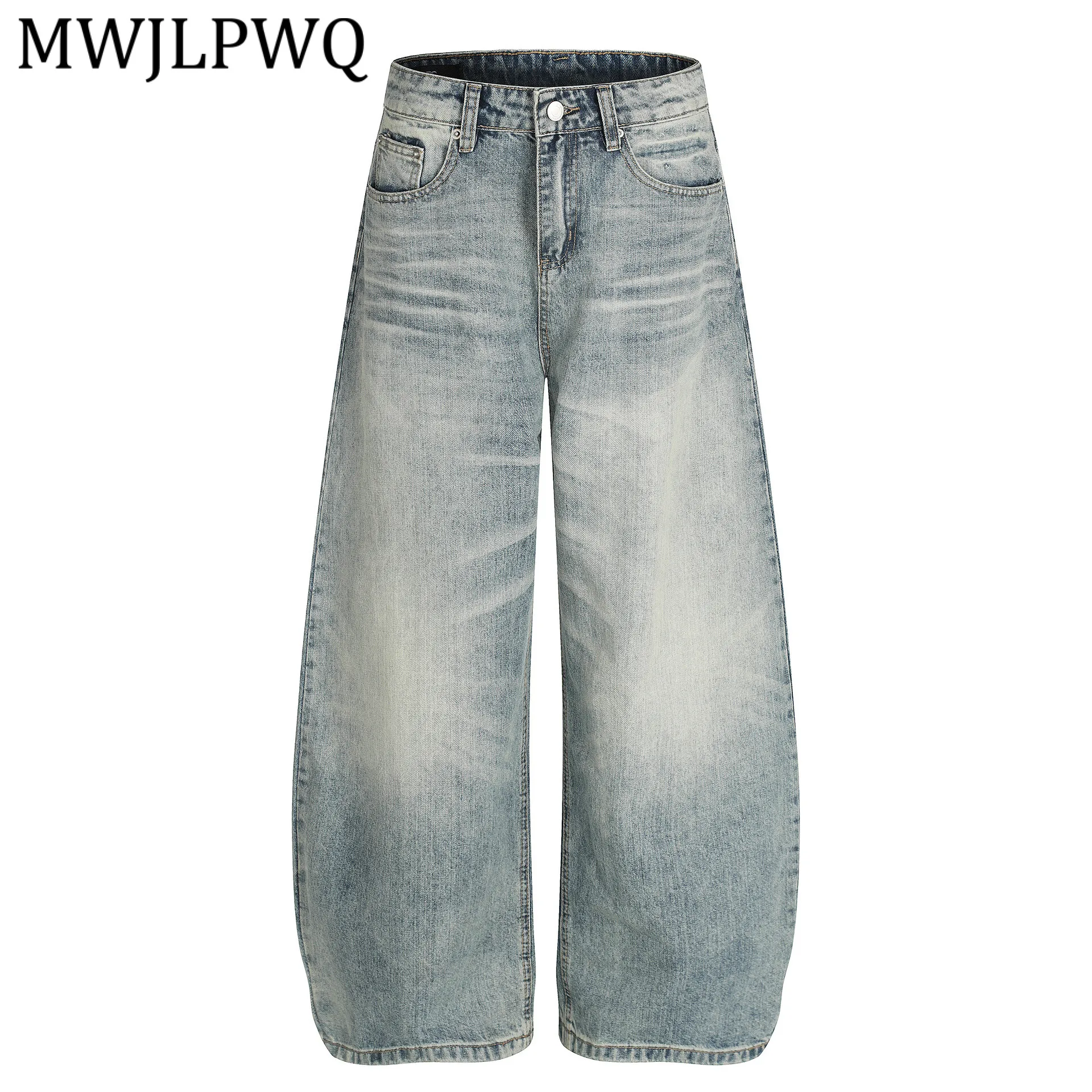 MWJLPWQ American Washed Denim Pants For Men High Street Personality Design Loose Casual Wide Leg Jeans 2026 Spring New 13422
MWJLPWQ American Washed Denim Pants For Men High Street Personality Design Loose Casual Wide Leg Jeans 2026 Spring New 13422