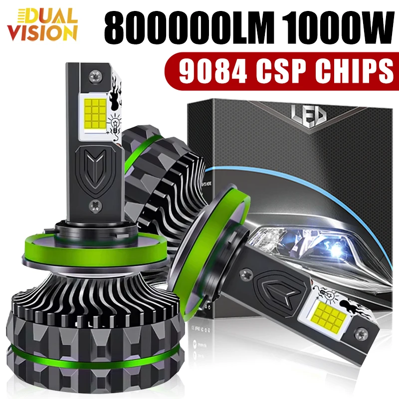 Dualvision Auto H4 Светодиодные фары Проектор 6000K Canbus без ошибок Автомобильные фары Super H7 H11 H1 HB3 9005 H8 H9 HB4 9006 9012 Лампы 
Dualvision Auto H4 Светодиодные фары Проектор 6000K Canbus без ошибок Автомобильные фары Super H7 H11 H1 HB3 9005 H8 H9 HB4 9006 9012 Лампы