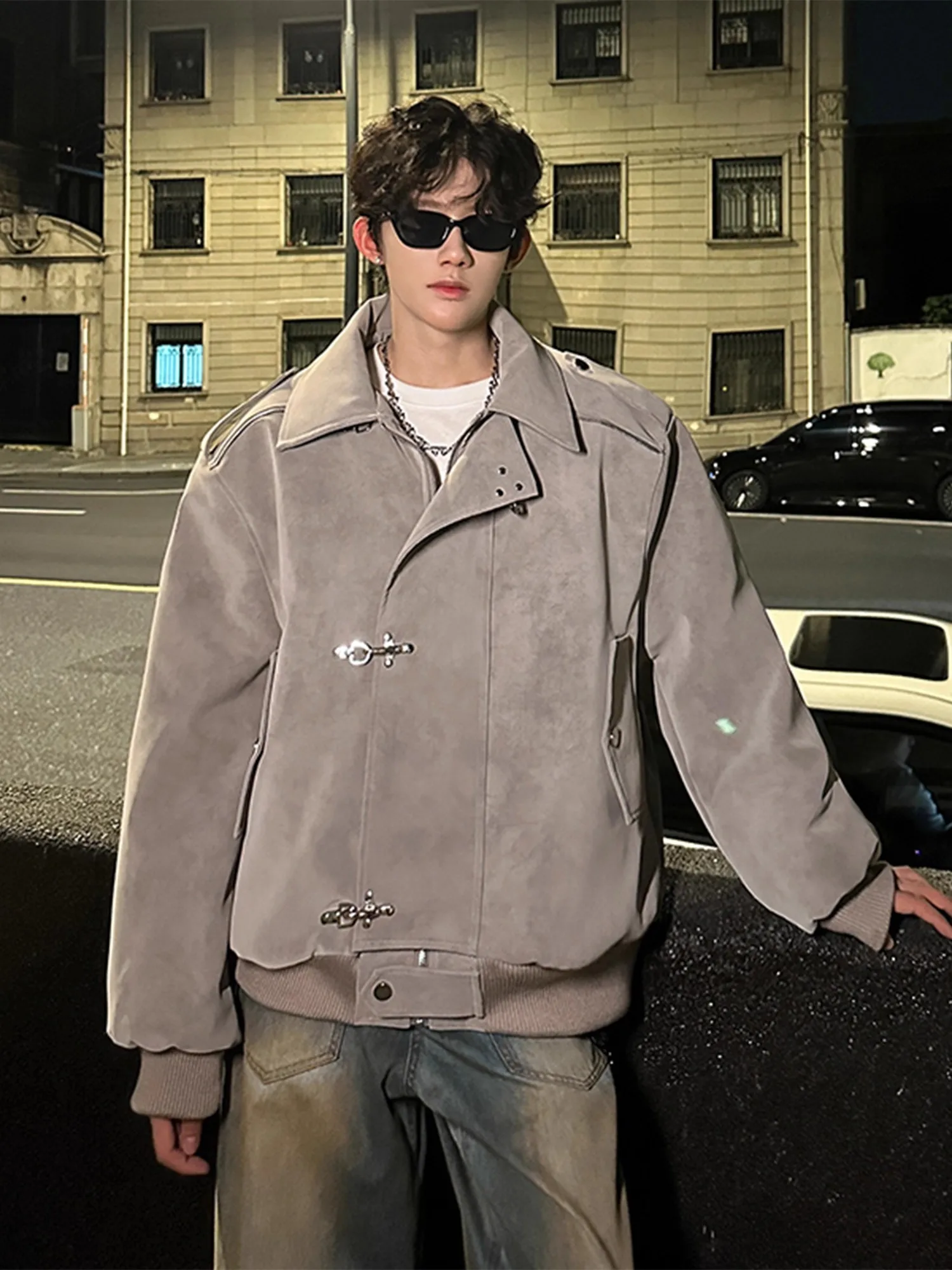 Мужское байкерское пальто из искусственной кожи Jaet Thiened, зимнее пальто с воротником из хлопка, внутренняя сторона Faionable и Sli American Sle
Мужское байкерское пальто из искусственной кожи Jaet Thiened, зимнее пальто с воротником из хлопка, внутренняя сторона Faionable и Sli American Sle