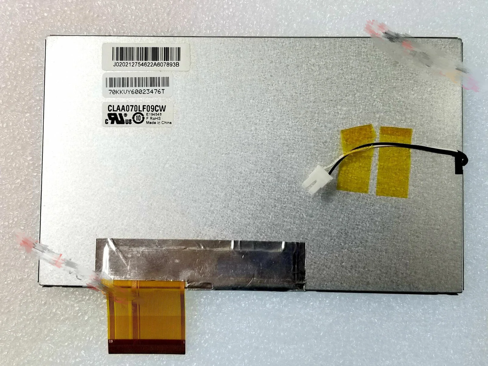 New 7'' Inch CLAA070LF09CW LCD Screen Display Panel
New 7'' Inch CLAA070LF09CW LCD Screen Display Panel