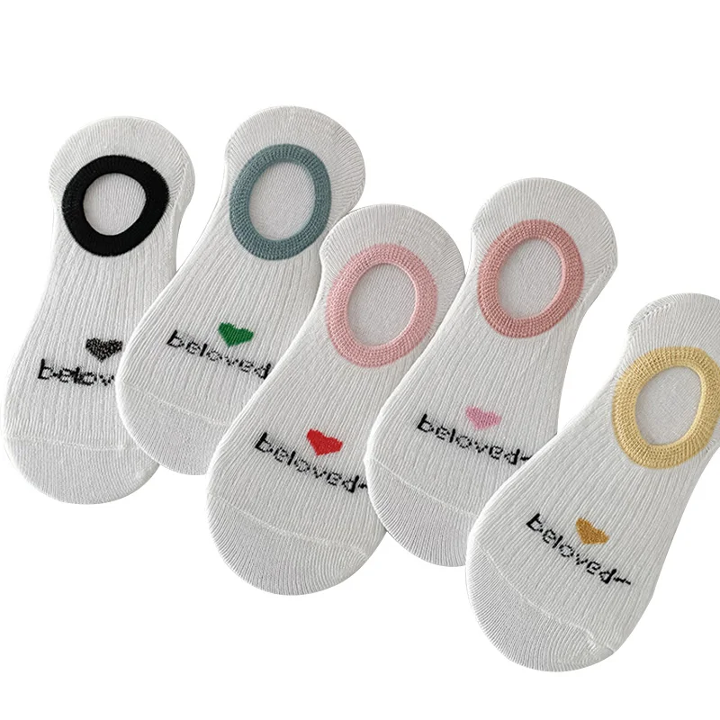 3 Pairs Women Socks White Love Printing Cotton Women's Boat Socks Breathable Ankle Socks Girls Shallow Mouth Invisible Socks
3 Pairs Women Socks White Love Printing Cotton Women's Boat Socks Breathable Ankle Socks Girls Shallow Mouth Invisible Socks