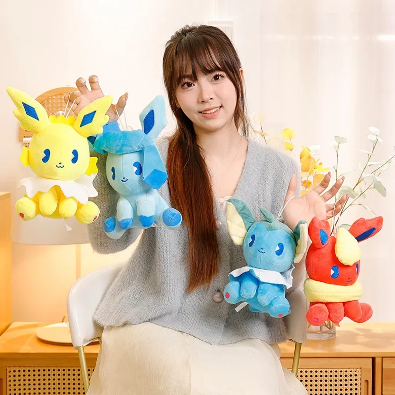 Pokemon Eevee Flareon Plush Stuffed Toy Doll Espeon Glaceon Umbreon Plushie Doll Soft Cute Cartoon Toys Children's Birthday Gift
Pokemon Eevee Flareon Plush Stuffed Toy Doll Espeon Glaceon Umbreon Plushie Doll Soft Cute Cartoon Toys Children's Birthday Gift