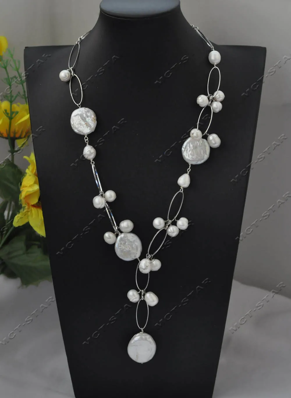 MTC·STAR Z13557 Set 22'' 20mm White Round Rice Coin Pearl Silver-Plated Chain Necklace Bracelet Earring Custom Jewelry
MTC·STAR Z13557 Set 22'' 20mm White Round Rice Coin Pearl Silver-Plated Chain Necklace Bracelet Earring Custom Jewelry