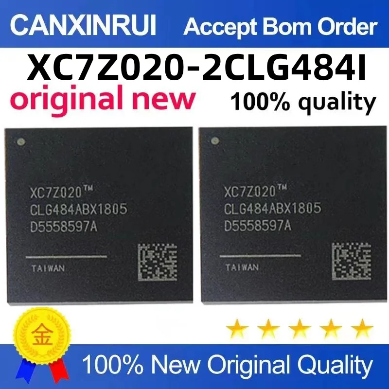 Original genuine XC7Z020-2CLG484I BGA Embedded Field Programmable Gate Array
Original genuine XC7Z020-2CLG484I BGA Embedded Field Programmable Gate Array