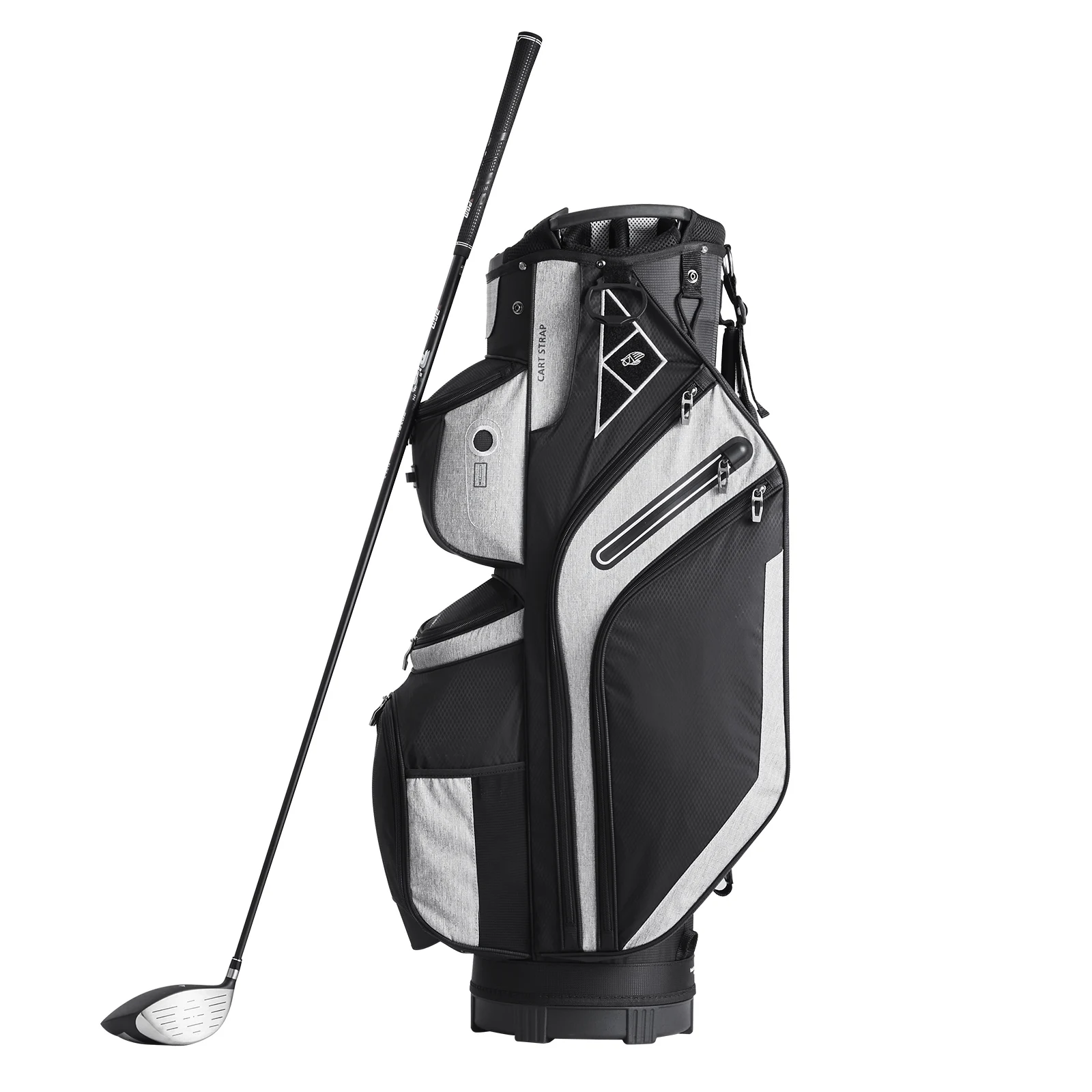 Golf Cart Bag with 14 Way Organizer Divider Top, 36in 13 Pockets Premium Cart Bag, Durable Golf Bags with Handles & Dust Cover & Detachable Straps for Men & Women, Black Color-Block
Golf Cart Bag with 14 Way Organizer Divider Top, 36in 13 Pockets Premium Cart Bag, Durable Golf Bags with Handles & Dust Cover & Detachable Straps for Men & Women, Black Color-Block