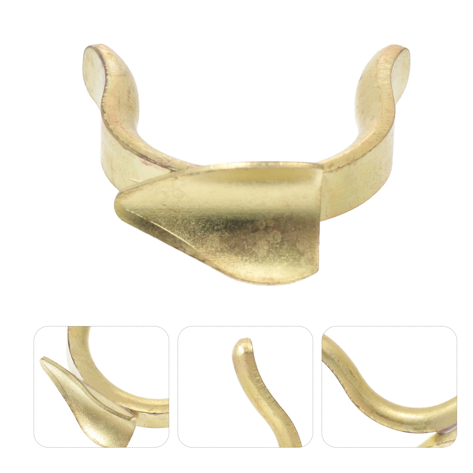 1pc Trumpet Finger Trumpet Accessory Small Copper Replacement Part for Musical Instrument Accessory Thumb Hold Component
1pc Trumpet Finger Trumpet Accessory Small Copper Replacement Part for Musical Instrument Accessory Thumb Hold Component