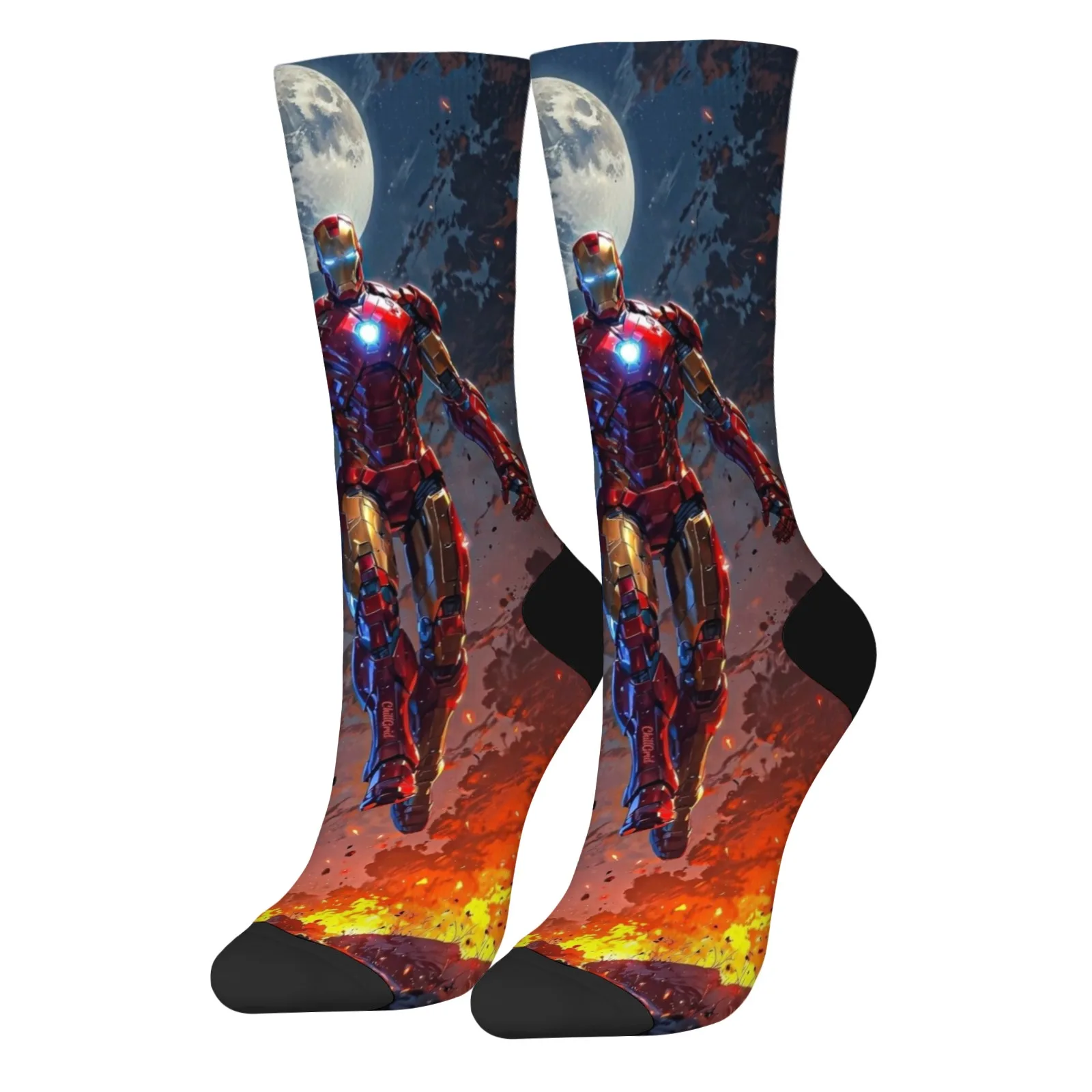 Модные удобные компрессионные носки с принтом «Железный человек» в стиле Харадзюку, приятные для кожи, унисекс, уличные носки в стиле хип-хоп, праздничный подарок
Модные удобные компрессионные носки с принтом «Железный человек» в стиле Харадзюку, приятные для кожи, унисекс, уличные носки в стиле хип-хоп, праздничный подарок