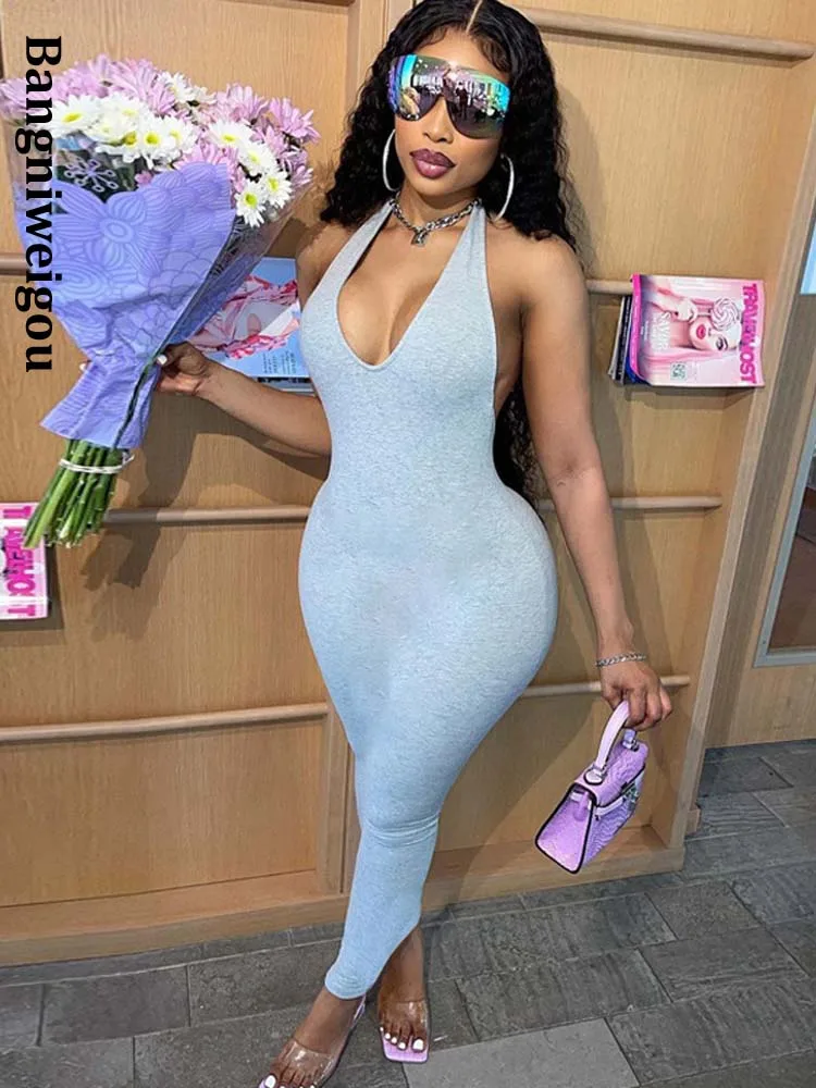 Bangniweigou Solid Color Casual Halter Robe Women Bodycon Summer Must Have Tube Dress
Bangniweigou Solid Color Casual Halter Robe Women Bodycon Summer Must Have Tube Dress