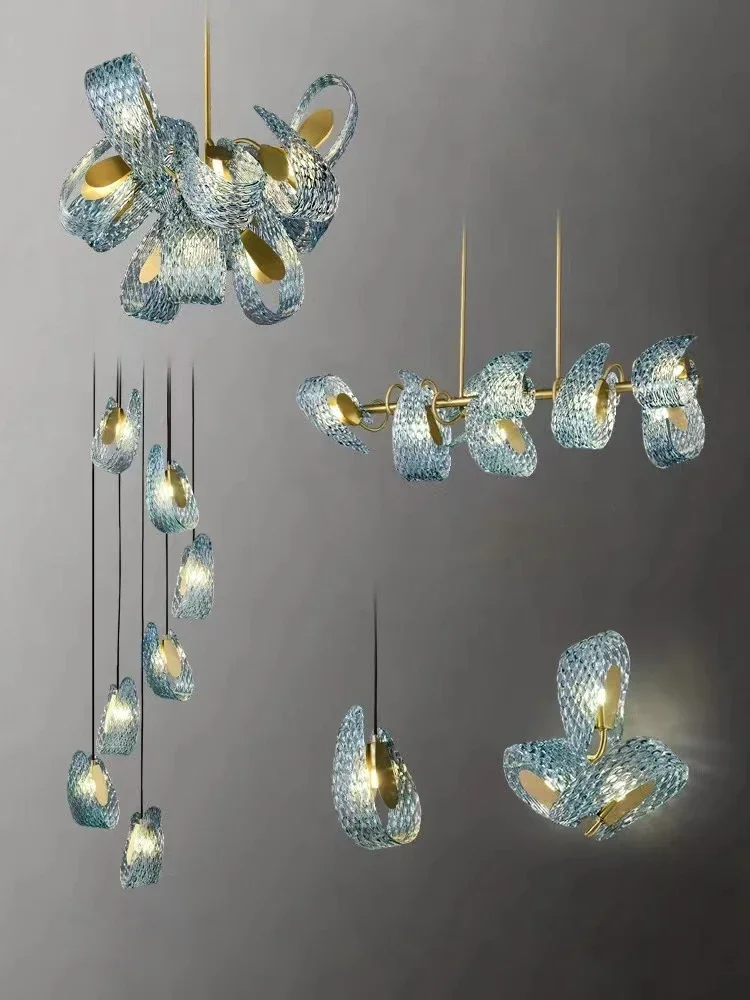 New 2025 Lustre Blue Peacock Modern LED Art Deco Copper Leaf Ceiling Chandelier for Living Room Staircase Lighting
New 2025 Lustre Blue Peacock Modern LED Art Deco Copper Leaf Ceiling Chandelier for Living Room Staircase Lighting