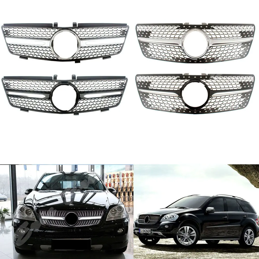 Front Racing Billet Bumper Grille Upper Cover For Mercedes-Benz W164 ML280 ML320 ML350 ML450 ML500 Class 2005-2008/2009-2011
Front Racing Billet Bumper Grille Upper Cover For Mercedes-Benz W164 ML280 ML320 ML350 ML450 ML500 Class 2005-2008/2009-2011