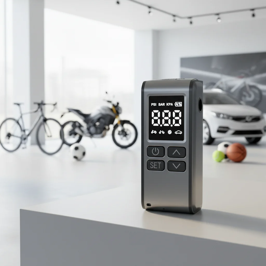 Portable Wireless Electric Air Pump Schrader Valve Car Bicycle Ball Scooter Tire Inflator Durable Smart Pump High Pressure
Portable Wireless Electric Air Pump Schrader Valve Car Bicycle Ball Scooter Tire Inflator Durable Smart Pump High Pressure