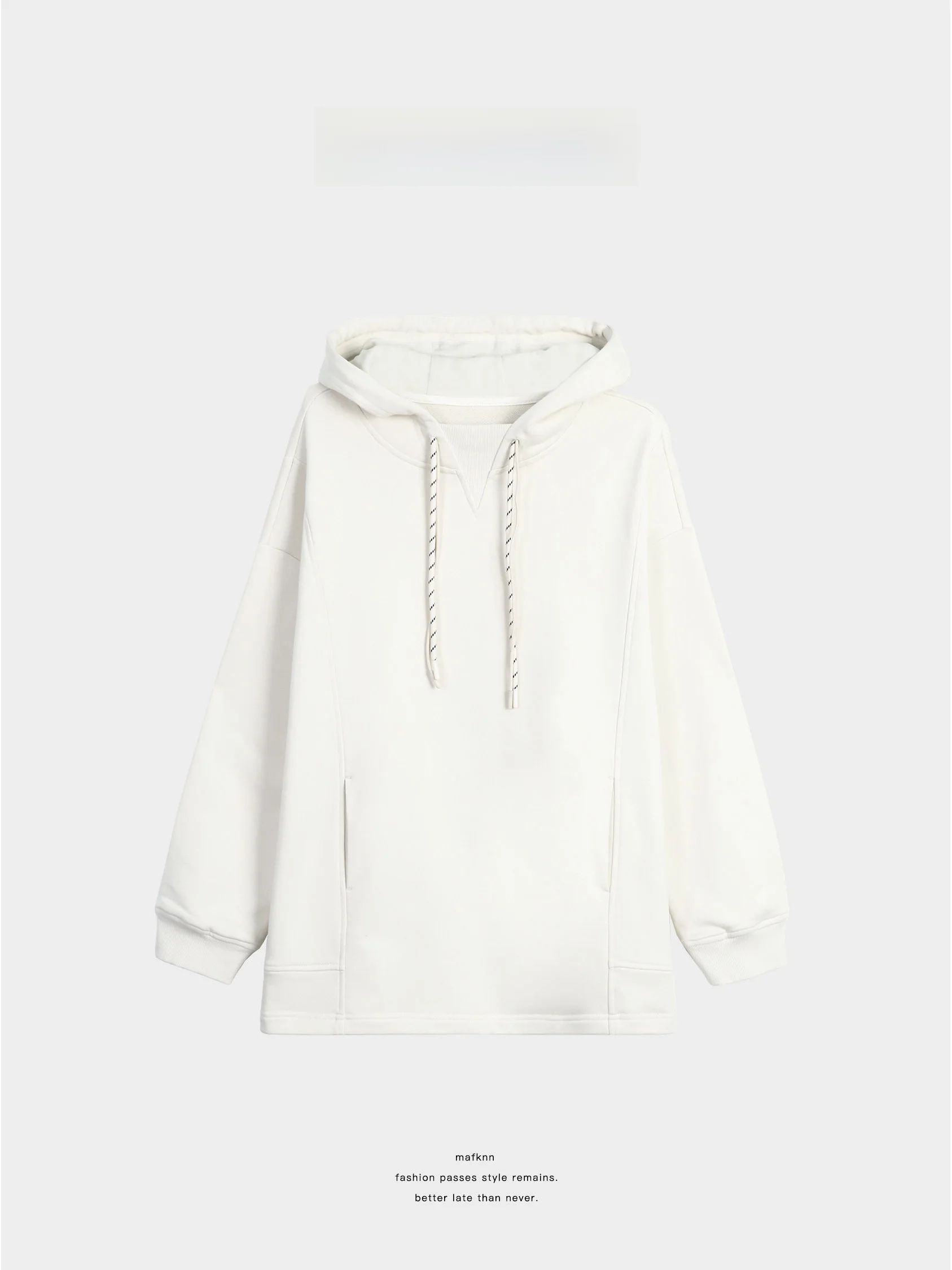 JioJio Private Label Women's V-Ne Pullover Hoodie Micro Elastic Color Blo Dstring Cotton Polyester Blend Sweatirt
JioJio Private Label Women's V-Ne Pullover Hoodie Micro Elastic Color Blo Dstring Cotton Polyester Blend Sweatirt