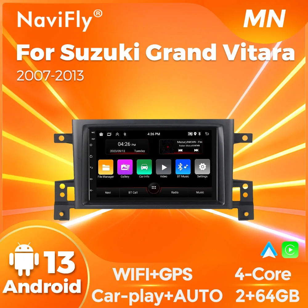 MEKEDE Wireless Carplay Android AUTO 2+64G car radio For Suzuki Grand Vitara 3 2005-2015 GPS stereo multi-media Player Head Unit
MEKEDE Wireless Carplay Android AUTO 2+64G car radio For Suzuki Grand Vitara 3 2005-2015 GPS stereo multi-media Player Head Unit