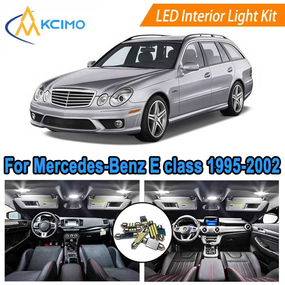 LED Interior Light Replacement For Mercedes Benz E class S210 Estate 1995-2002 Light Bulb Kit Dome Map Door Lights Easy Install
LED Interior Light Replacement For Mercedes Benz E class S210 Estate 1995-2002 Light Bulb Kit Dome Map Door Lights Easy Install