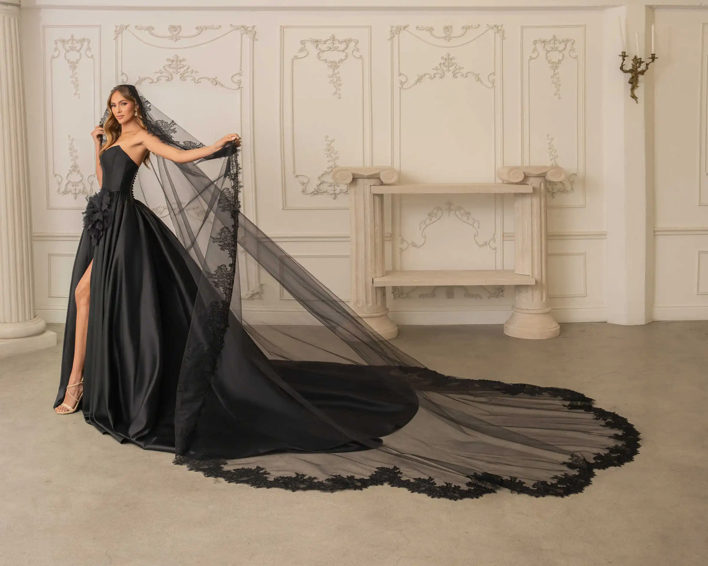 Elegant Wedding Veils Chapel Veils Headdress Appliques Edge Women White Ivory Bridal Veil With Comb Exquisite Length Customized
Elegant Wedding Veils Chapel Veils Headdress Appliques Edge Women White Ivory Bridal Veil With Comb Exquisite Length Customized