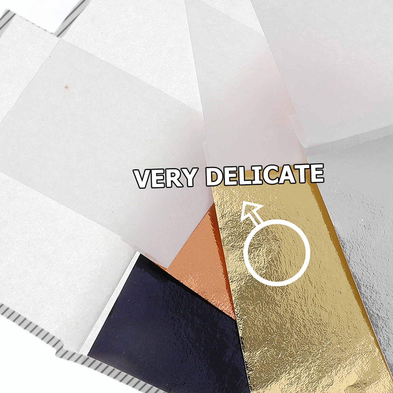400pcs Gold Foil Paper Imitation Diy Gilding Craft Material For Wood Ceramic Glass Metal Fabric Plastic Furniture Wall Art
400pcs Gold Foil Paper Imitation Diy Gilding Craft Material For Wood Ceramic Glass Metal Fabric Plastic Furniture Wall Art