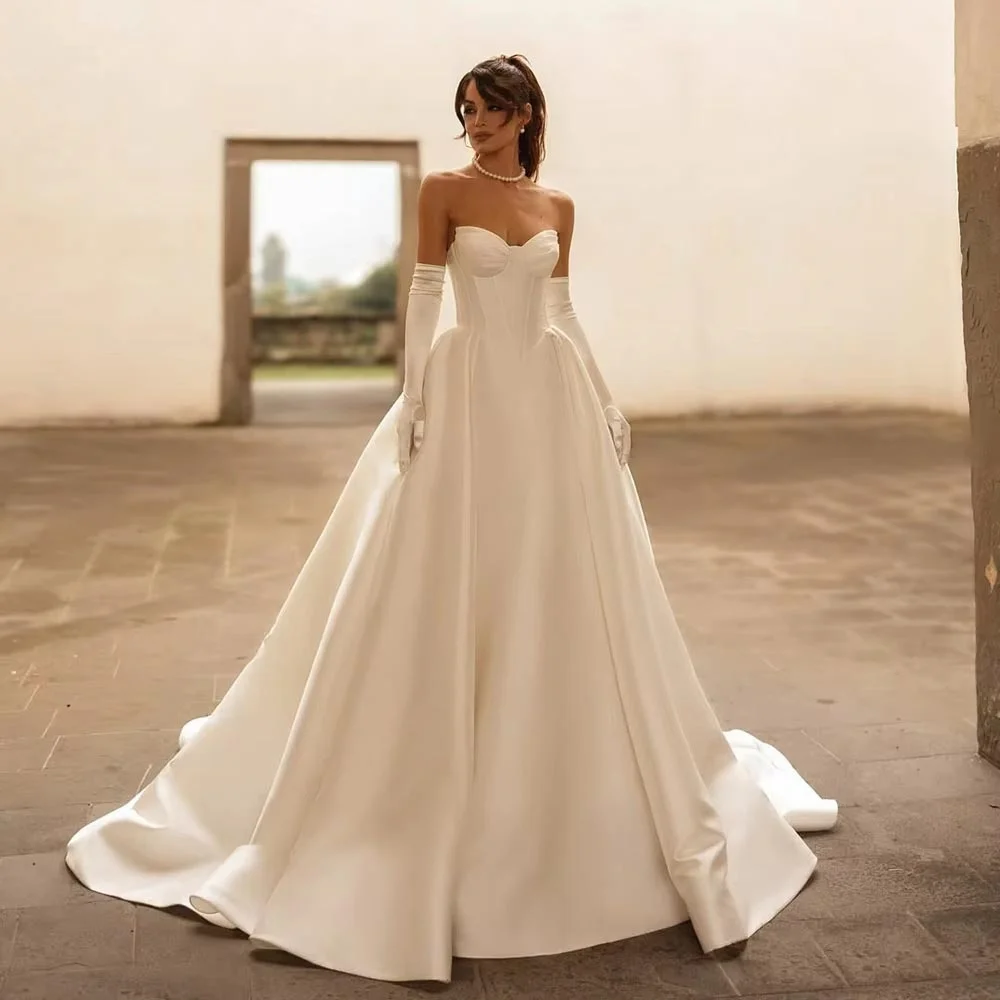 Customized A-line Half Sleeve Wedding Gown Charming Ruffles Wedding Dress Exquisite V Neck Bridal Dress Vestidos De Noiva
Customized A-line Half Sleeve Wedding Gown Charming Ruffles Wedding Dress Exquisite V Neck Bridal Dress Vestidos De Noiva