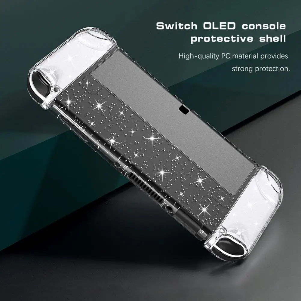 Game Console Protective Shell Shock-proof Clear Transparent Game Console Hard PC Case for Switch OLED
Game Console Protective Shell Shock-proof Clear Transparent Game Console Hard PC Case for Switch OLED