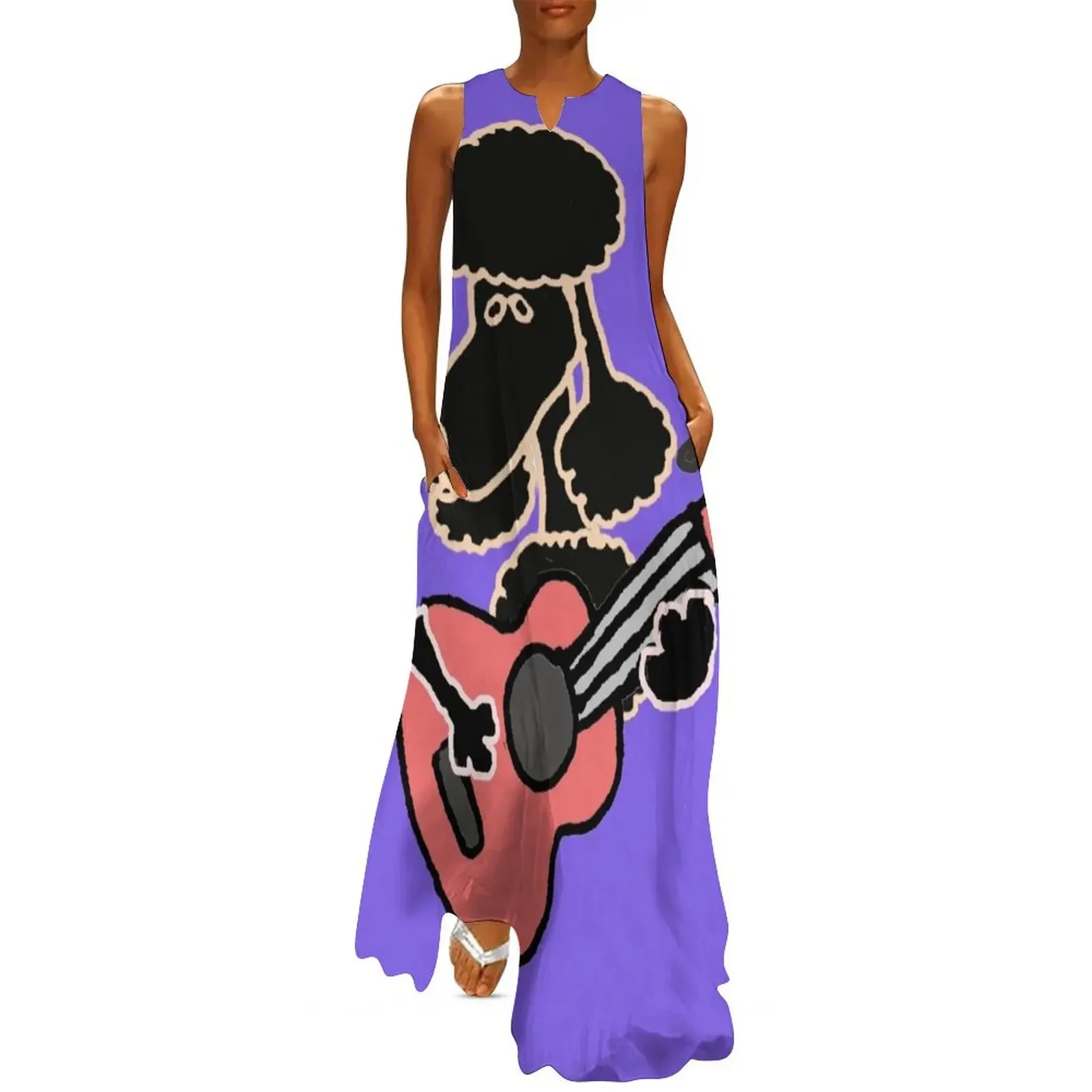 Cool Funny Poodle Dog Playing Guitar Long Dress women's summer jumpsuit Dress for pregnant women Aesthetic clothing Dress
Cool Funny Poodle Dog Playing Guitar Long Dress women's summer jumpsuit Dress for pregnant women Aesthetic clothing Dress