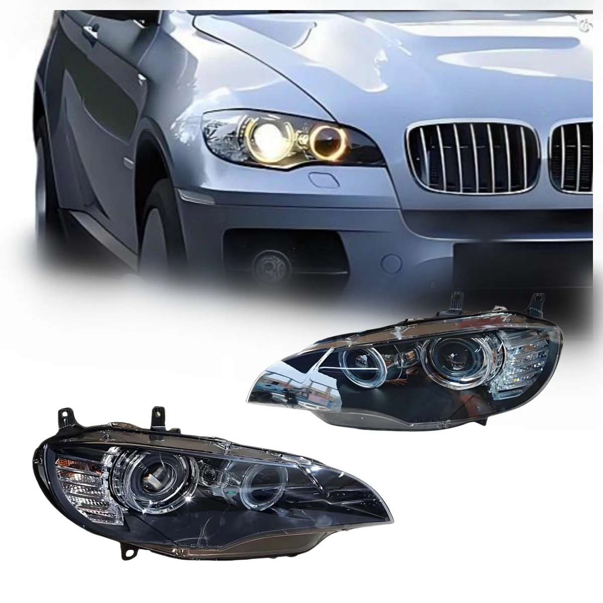 Высококачественные новые фары для BMW X6 E71 425i 430i, система автомобильного освещения синего, теплого белого и белого цветов, 12В
Высококачественные новые фары для BMW X6 E71 425i 430i, система автомобильного освещения синего, теплого белого и белого цветов, 12В
