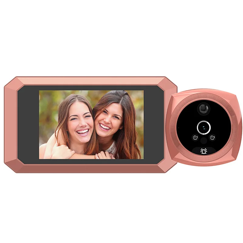 3.97 inch intelligent visual cat's eye security door mirror electronic cat's eye monitoring
3.97 inch intelligent visual cat's eye security door mirror electronic cat's eye monitoring