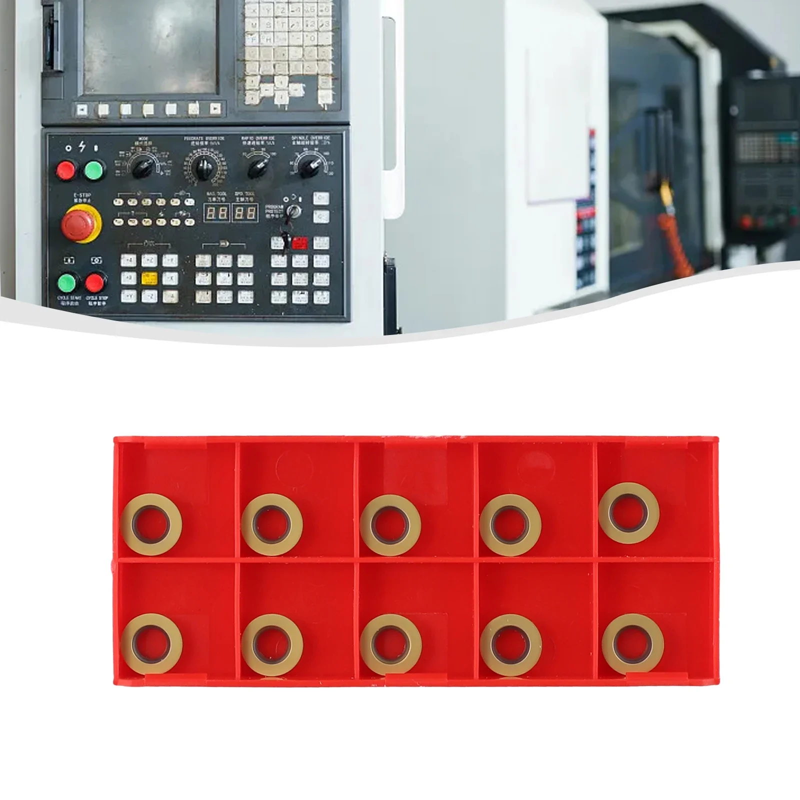 Brand New DP5320 Insert Yellow For Steel SRDPN Milling Insert RPMW1003MO Round SRDPN/SRAPR/EMR 5R 10Pcs/set Carbide
Brand New DP5320 Insert Yellow For Steel SRDPN Milling Insert RPMW1003MO Round SRDPN/SRAPR/EMR 5R 10Pcs/set Carbide