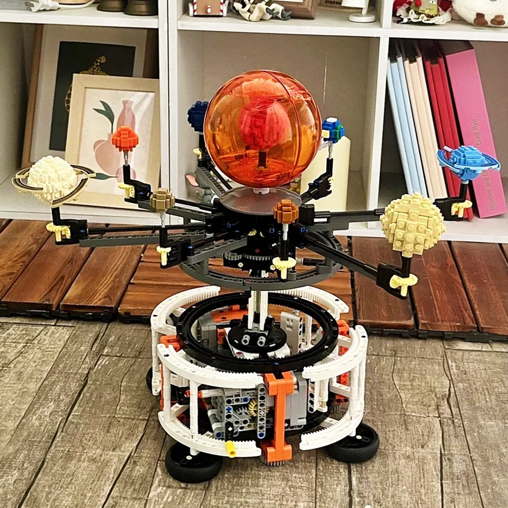 Ideas Series Rotating Solar System 9 Star Globe Model Building Block Creative Expert Space Search Toys For Boy Birthday Gift MOC
Ideas Series Rotating Solar System 9 Star Globe Model Building Block Creative Expert Space Search Toys For Boy Birthday Gift MOC