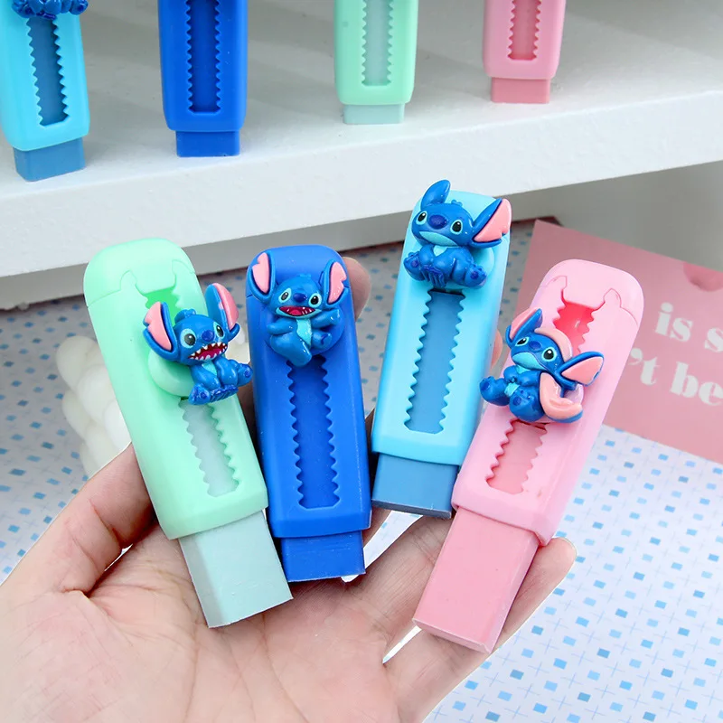New Cartoon Stitch Push Pull Eraser Resin Correction Erasers Writing Pencil Clean Up Students Stationery Office School Supplies
New Cartoon Stitch Push Pull Eraser Resin Correction Erasers Writing Pencil Clean Up Students Stationery Office School Supplies
