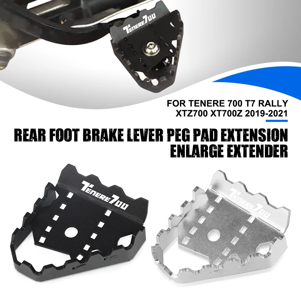 For Yamaha Tenere 700 T7 Rally XTZ700 XT700Z 2019 2020 2021 Brake Lever Extension Pedal Step Plate Enlarge Extender Accessories
For Yamaha Tenere 700 T7 Rally XTZ700 XT700Z 2019 2020 2021 Brake Lever Extension Pedal Step Plate Enlarge Extender Accessories