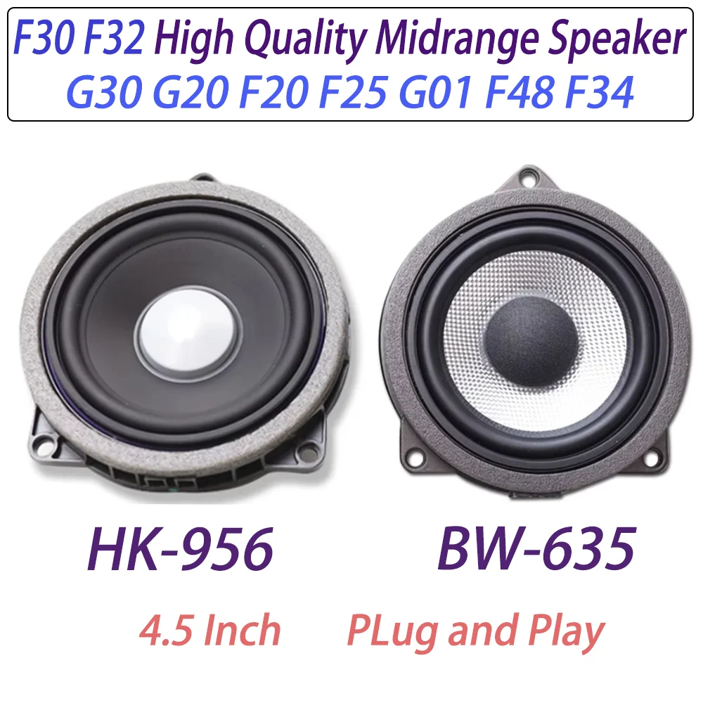 Car 4.5 Inch Horn For BMW F30 G30 G20 G01 F48 F20 F23 F34 3GT X1 X2 Door Panel Midrange Speaker Hi-Fi Audio Loudspeaker stereo
Car 4.5 Inch Horn For BMW F30 G30 G20 G01 F48 F20 F23 F34 3GT X1 X2 Door Panel Midrange Speaker Hi-Fi Audio Loudspeaker stereo