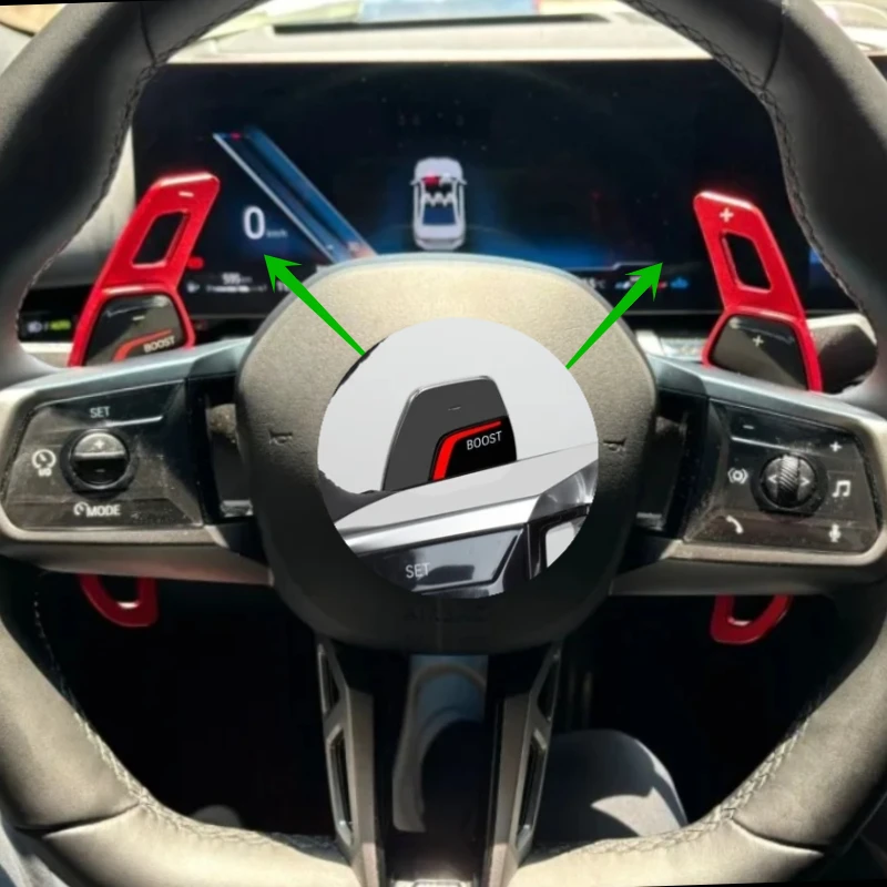 For BMW G60 F70 1 5 Series 2024-2026 X3 G45 2025 X1 U11 2023-2026 Car Steering Wheel Shift Paddle Shifter Interior Trim Sticker
For BMW G60 F70 1 5 Series 2024-2026 X3 G45 2025 X1 U11 2023-2026 Car Steering Wheel Shift Paddle Shifter Interior Trim Sticker