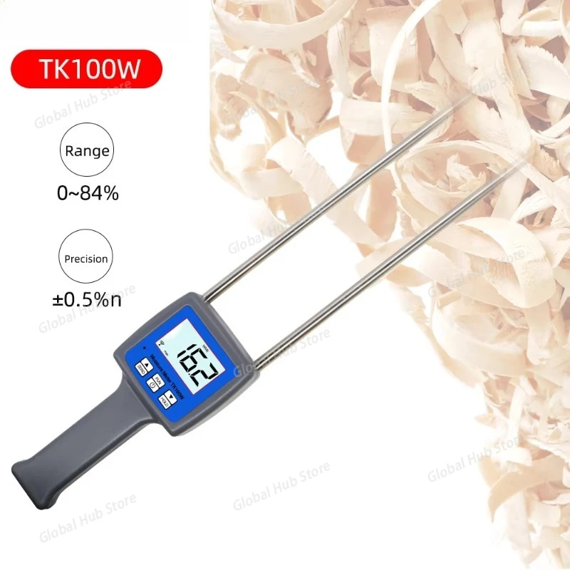 Wood Sawdust Powder Hygrometer TK100W LCD Digital Humidity Monitor Grain Moisture Content Detection for Hay Bale Bamboo Soybean
Wood Sawdust Powder Hygrometer TK100W LCD Digital Humidity Monitor Grain Moisture Content Detection for Hay Bale Bamboo Soybean