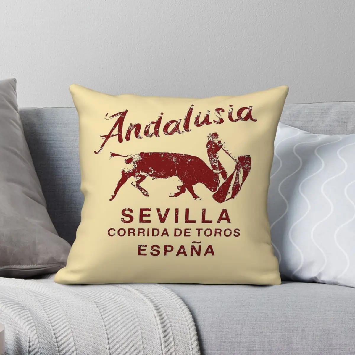 Квадратная наволочка Seville Spain Bullfighting Matador, полиэстер, лен, бархат, креативный декор, наволочка, чехол для подушки для кровати
Квадратная наволочка Seville Spain Bullfighting Matador, полиэстер, лен, бархат, креативный декор, наволочка, чехол для подушки для кровати