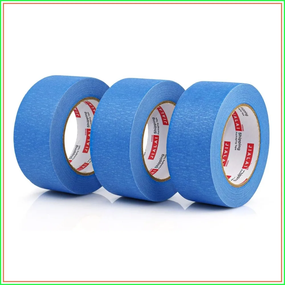 3 Rolls Blue Painters Tape, 2 inch x 60 Yards, General Purpose Masking Tape for Walls, Automotive, No Residue
3 Rolls Blue Painters Tape, 2 inch x 60 Yards, General Purpose Masking Tape for Walls, Automotive, No Residue
