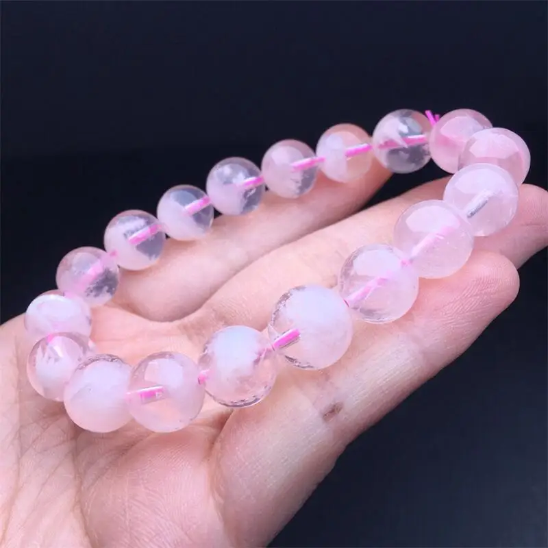10MM Natural Pink Snowflake Garden Quartz Bracelet Strand Exquisite For Women Jewelry Gift Healing Crystal Energy Gift 1pcs
10MM Natural Pink Snowflake Garden Quartz Bracelet Strand Exquisite For Women Jewelry Gift Healing Crystal Energy Gift 1pcs