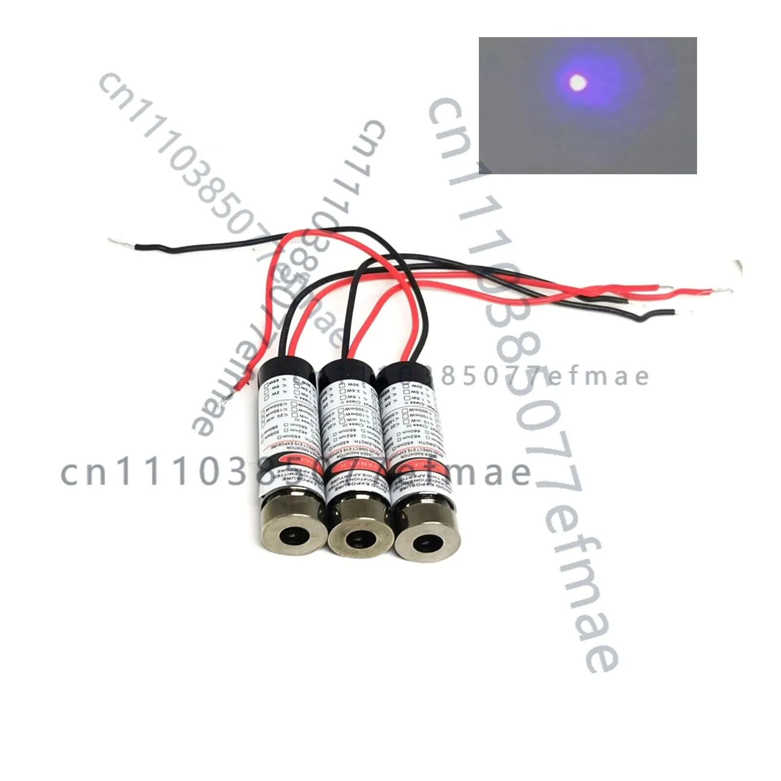 For Focusable Laser Module 405nm 20mw Blue-purple Light Dot 13x42mm 3V-5V 3PC
For Focusable Laser Module 405nm 20mw Blue-purple Light Dot 13x42mm 3V-5V 3PC