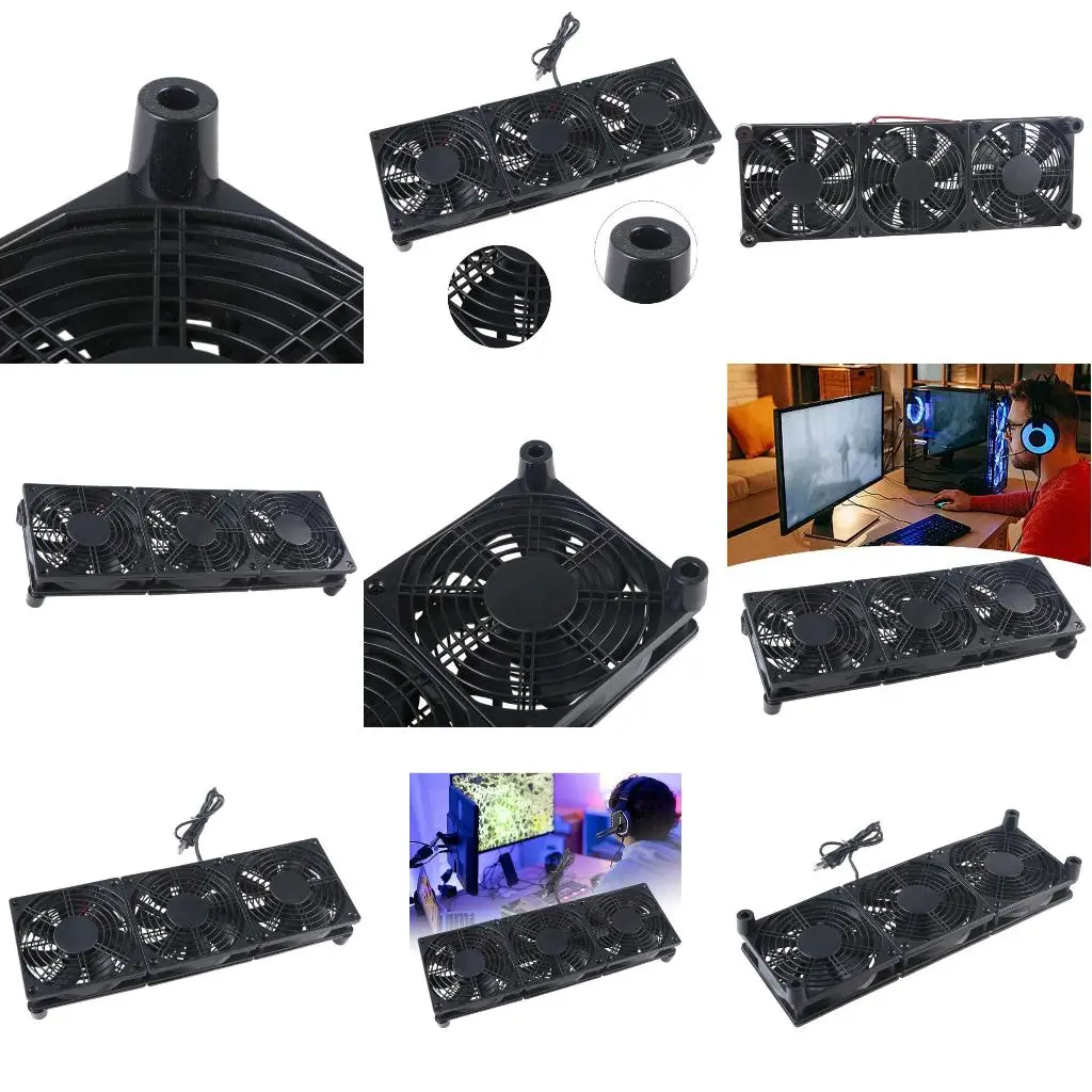 Cooling Fan for Tablet Receiver Router Computer Cabinet Component Cooling
Cooling Fan for Tablet Receiver Router Computer Cabinet Component Cooling
